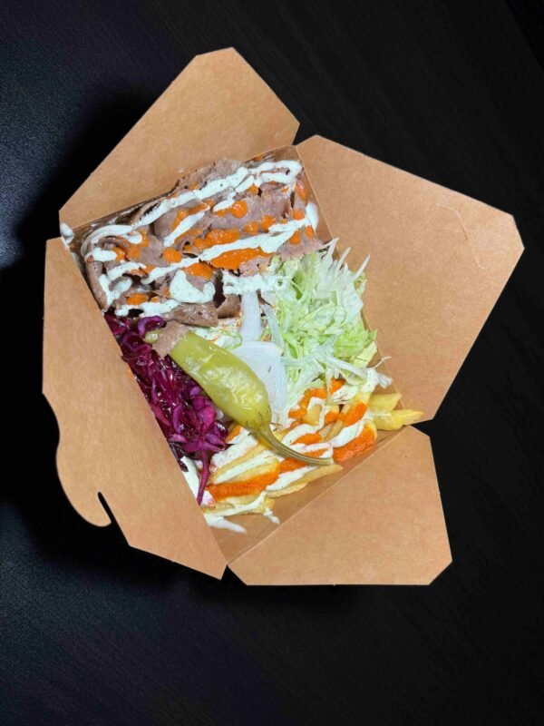 Lamb Doner With Fries or Bread